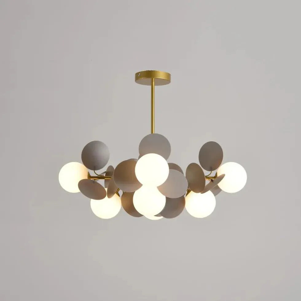 Colorful Flower Design Modern Chandelier for Elegant Spaces | Rebooters - Rebooters