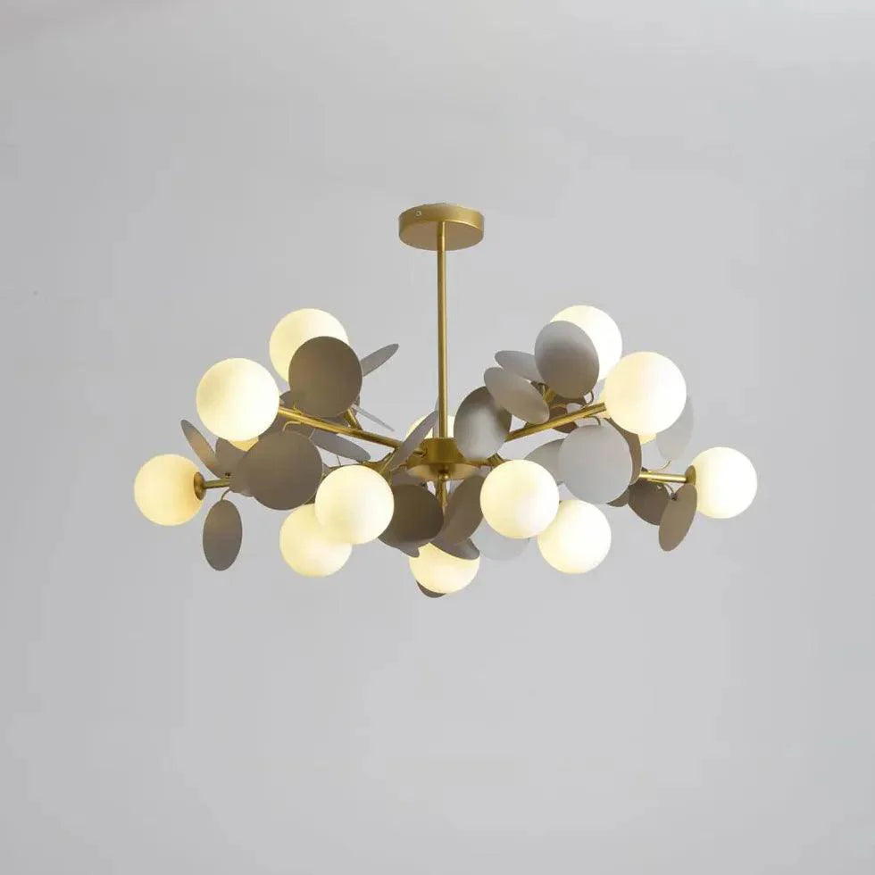 Colorful Flower Design Modern Chandelier for Elegant Spaces | Rebooters - Rebooters