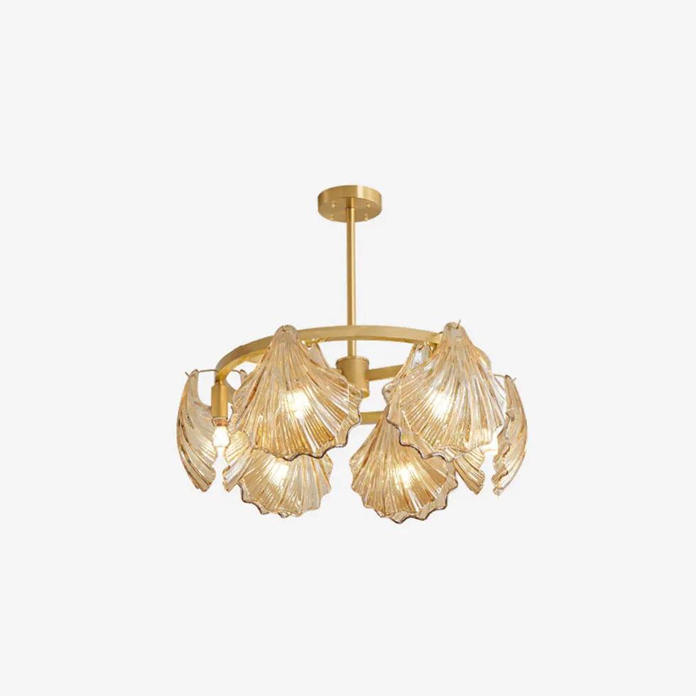 Luxurious Gold Glass for Living Room Pendant Light Fixture | Rebooters - Rebooters