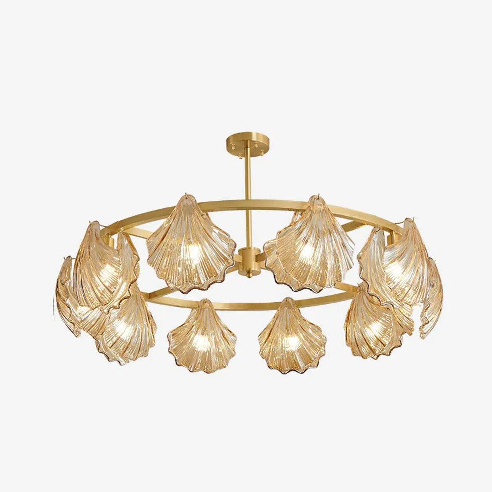 Luxurious Gold Glass for Living Room Pendant Light Fixture | Rebooters - Rebooters