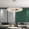 Circular Crystal Living Room Pendant Light Chandelier | Rebooters - Rebooters