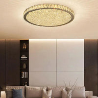 Disc Crystal Modern Luxury Ceiling Light for Home Decor - Rebooters