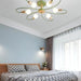 Multi-Head Metal Bedroom Ceiling Light Fixture Modern Design - Rebooters