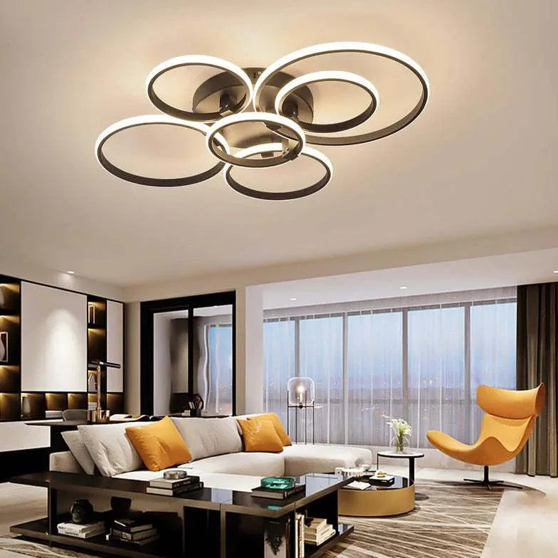 Ring Design LED Modern Pendant Light for Stylish Interiors - Rebooters