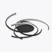 Half-Ring Design for Bedroom Ceiling Light Fixture Modern - Rebooters