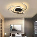 Half-Ring Design for Bedroom Ceiling Light Fixture Modern - Rebooters