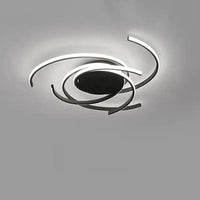 Half-Ring Design for Bedroom Ceiling Light Fixture Modern - Rebooters