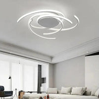 Half-Ring Design for Bedroom Ceiling Light Fixture Modern - Rebooters