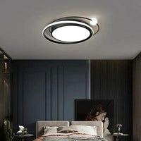 Two-Tone Disc Modern Minimalist Ceiling Light Fixture - Rebooters