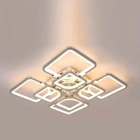 Multi-Square Frame Modern Pendant Light for Stylish Interiors - Rebooters