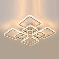 Multi-Square Frame Modern Pendant Light for Stylish Interiors - Rebooters