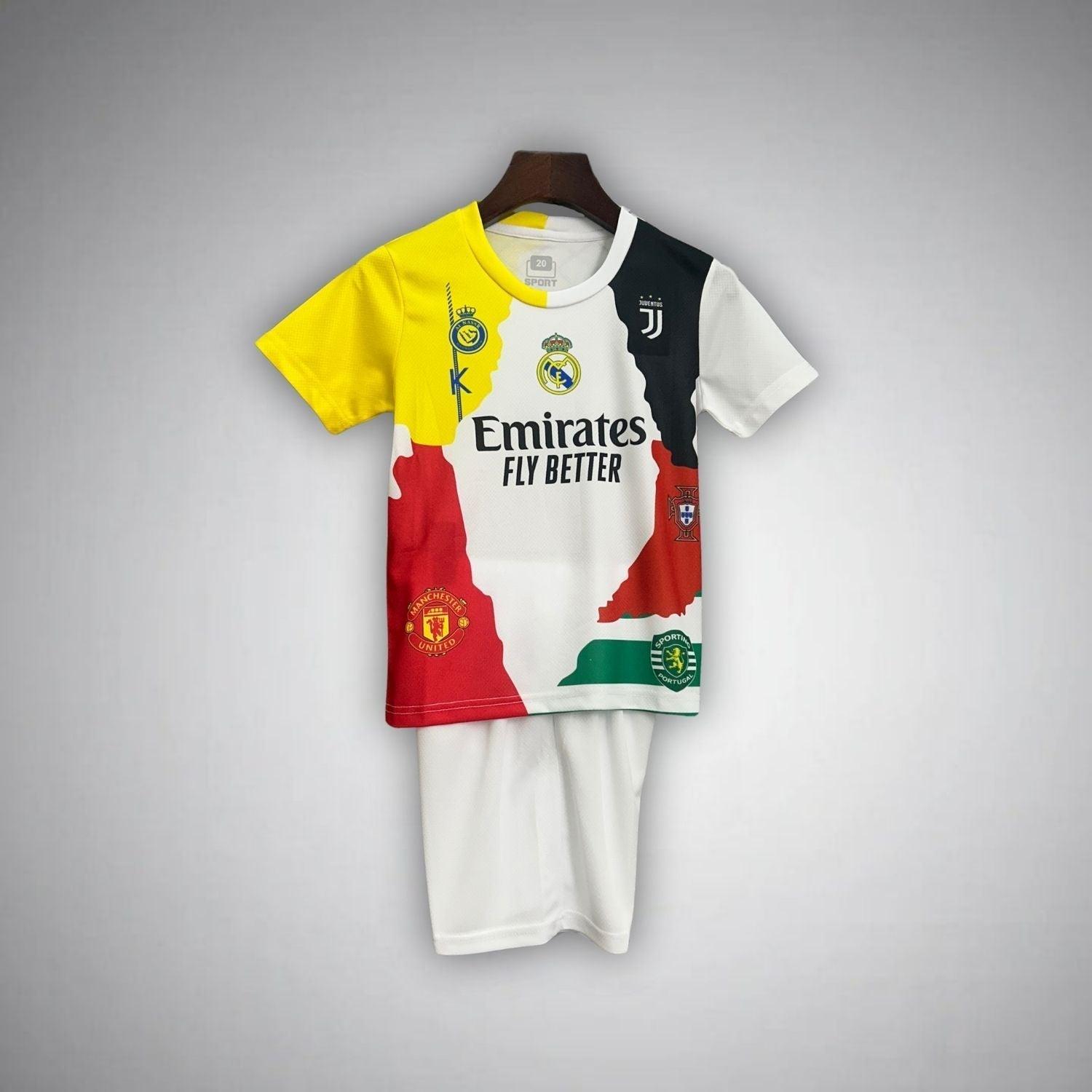 Legendary Ronaldo Premium Kids Size Kit for Young Fans - Rebooters