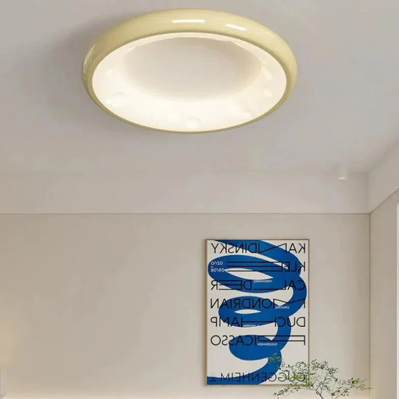 Smooth Disc LED Modern Flush Ceiling Lights for Bedrooms - Rebooters