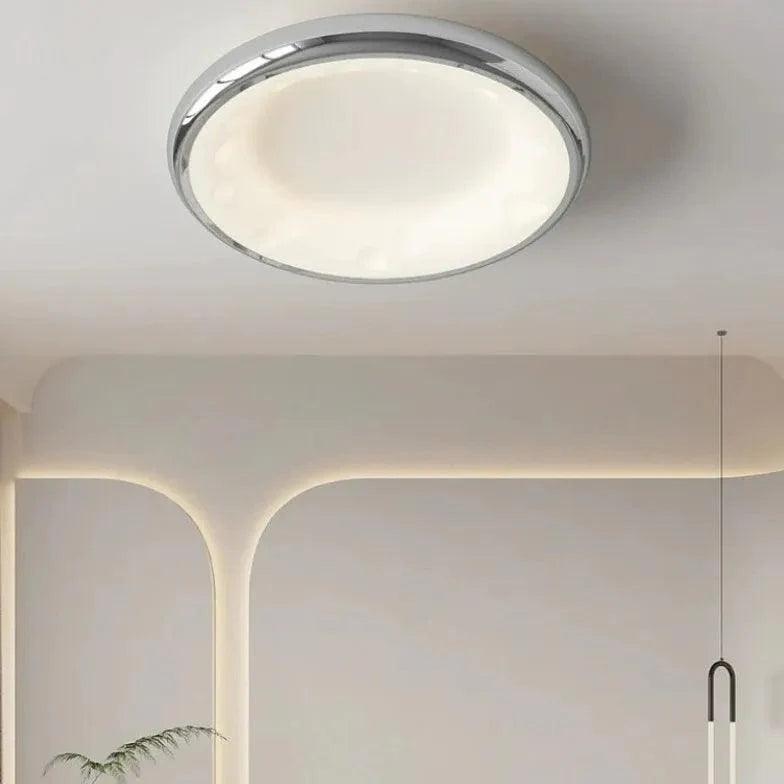 Smooth Disc LED Modern Flush Ceiling Lights for Bedrooms - Rebooters