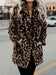 Womens Chic Leopard Print Faux Fur Cozy Coat for Style - Rebooters