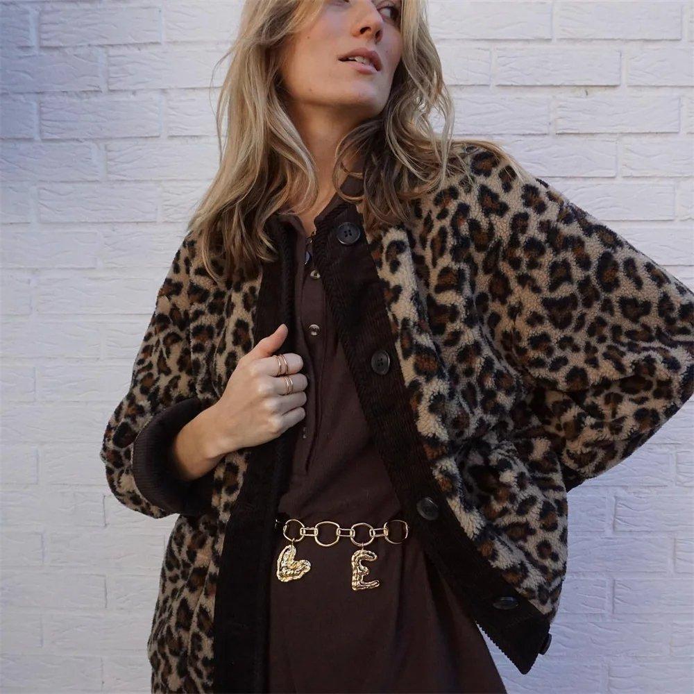 Womens Fierce & Fashionable Leopard Print Jacket for Style - Rebooters