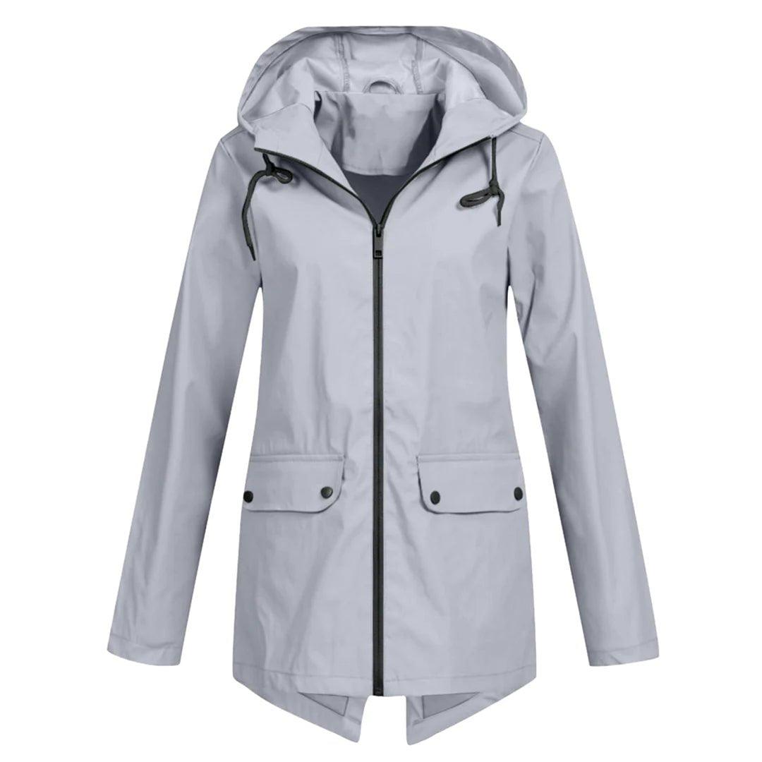 Womens Ultra-Lightweight Stylish Hooded Jacket for All Weather - Rebooters