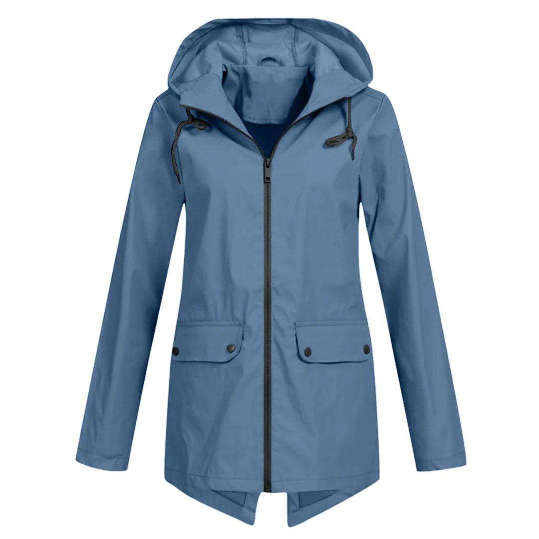 Womens Ultra-Lightweight Stylish Hooded Jacket for All Weather - Rebooters