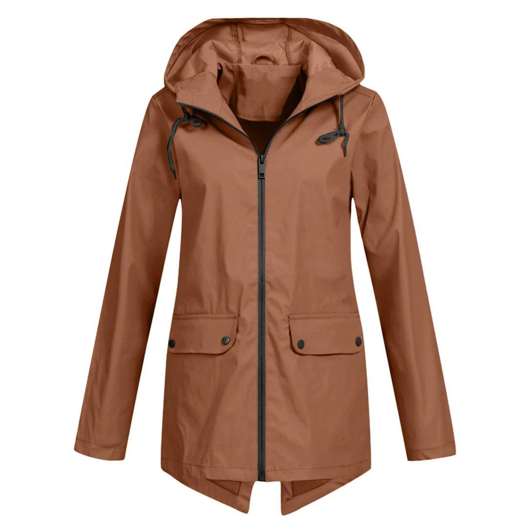 Womens Ultra-Lightweight Stylish Hooded Jacket for All Weather - Rebooters