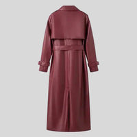 Womens Chic Long Belted Trench Coat for Effortless Style - Rebooters