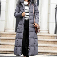 Womens Cozy and Chic Long Puffer Jacket for Winter Style - Rebooters