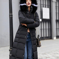 Womens Cozy and Chic Long Puffer Jacket for Winter Style - Rebooters