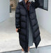 Womens Stylish Long Thermal Puffer Coat for Ultimate Warmth - Rebooters