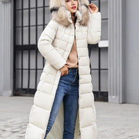 Womens Cozy and Chic Long Puffer Jacket for Winter Style - Rebooters