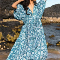 Elegant Kimber Women's Maxi Dress with Floral Print Design Rebooters Maxi Women's Dresses