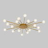 Starburst Design for Living Room Glass Pendant Light Fixture | Rebooters - Rebooters