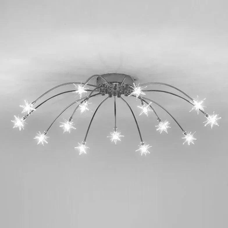 Pyrotechnics Modern LED Flush Ceiling Lights for Home Use - Rebooters