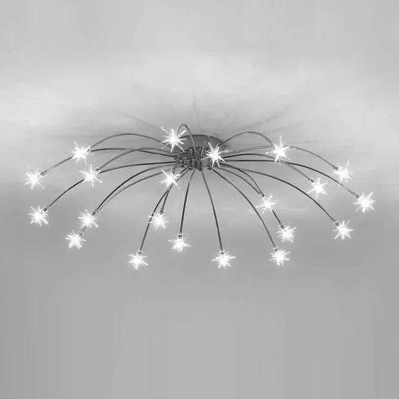 Pyrotechnics Modern LED Flush Ceiling Lights for Home Use - Rebooters