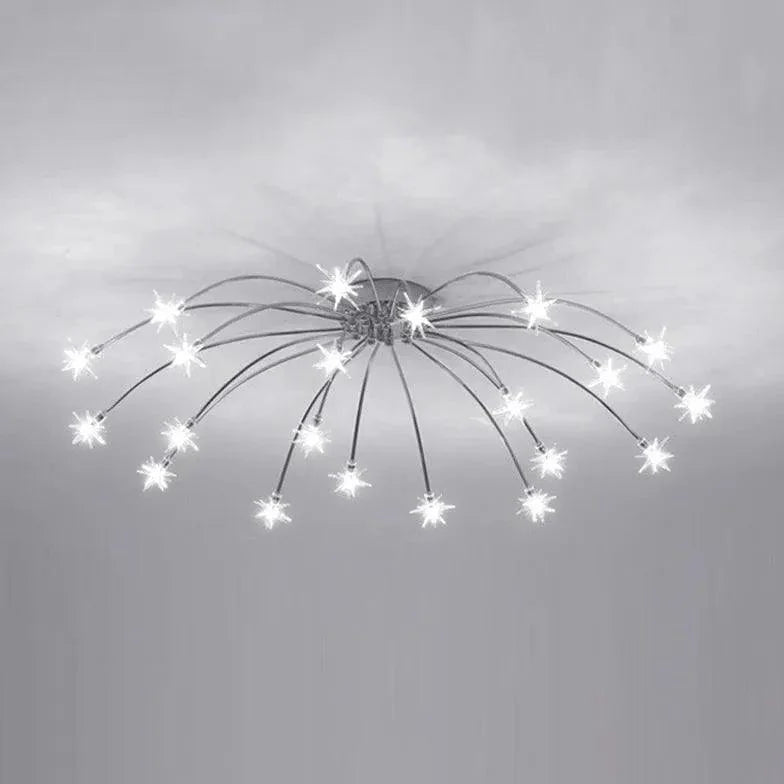 Pyrotechnics Modern LED Flush Ceiling Lights for Home Use - Rebooters