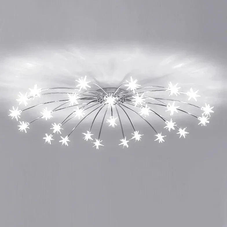 Pyrotechnics Modern LED Flush Ceiling Lights for Home Use - Rebooters