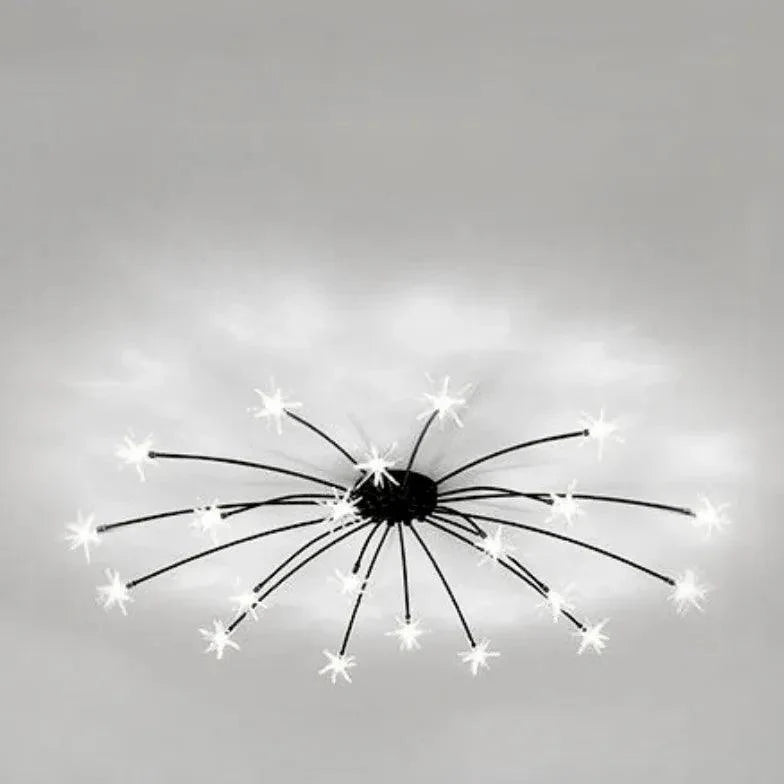 Pyrotechnics Modern LED Flush Ceiling Lights for Home Use - Rebooters