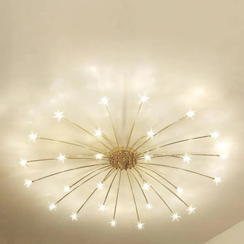 Pyrotechnics Modern LED Flush Ceiling Lights for Home Use - Rebooters