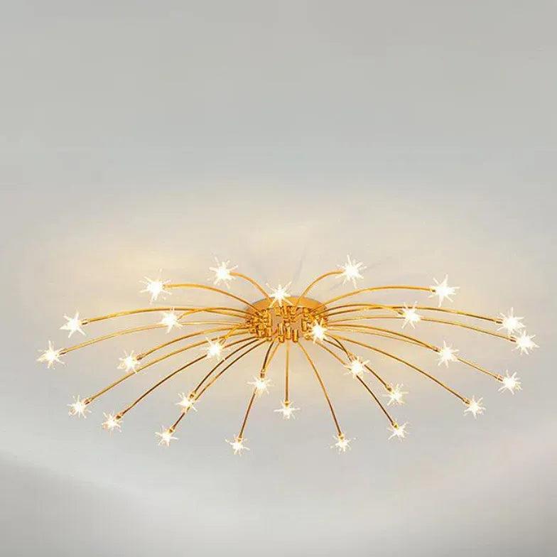 Pyrotechnics Modern LED Flush Ceiling Lights for Home Use - Rebooters