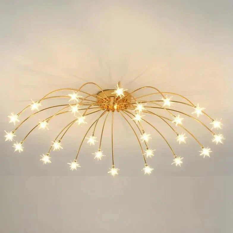 Pyrotechnics Modern LED Flush Ceiling Lights for Home Use - Rebooters