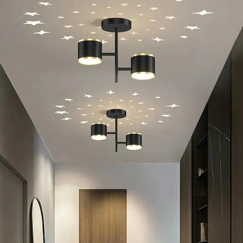 Starlight Corridor Modern Flush Ceiling Lights for Interiors - Rebooters