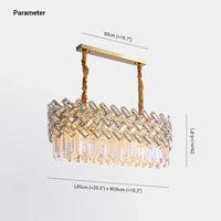 Luxury Gold Round Crystal Chandelier for Elegant Spaces | Rebooters - Rebooters