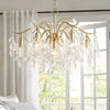 Crystal Leaves Multi-Light Vintage Luxury Chandelier Design | Rebooters - Rebooters