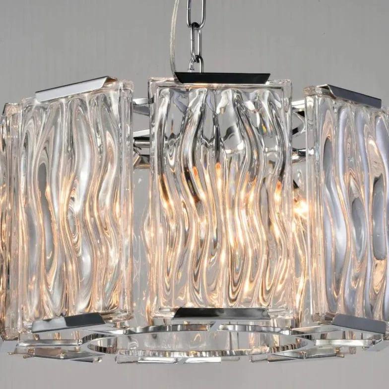 Unique Round Modern Crystal Bedroom Chandelier Light Fixture | Rebooters - Rebooters