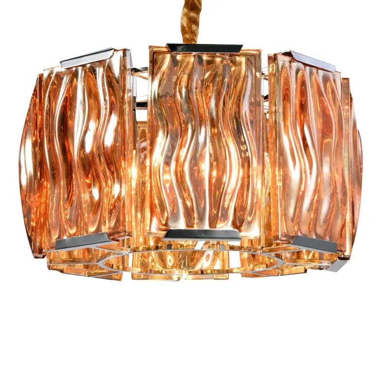 Unique Round Modern Crystal Bedroom Chandelier Light Fixture | Rebooters - Rebooters