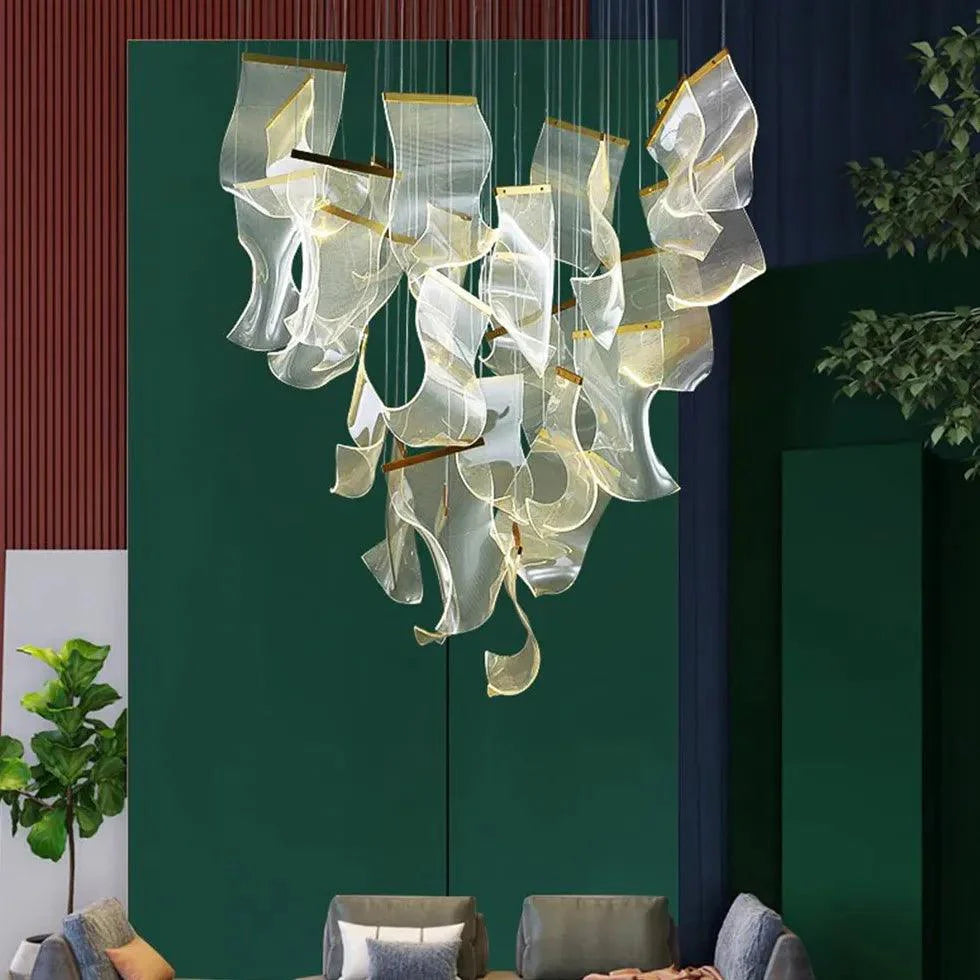 Flow Irregular Gold for Dining Room Chandelier Design | Rebooters - Rebooters