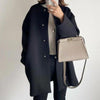 Womens Chic Minimalist Button-Up Coat for Effortless Style - Rebooters