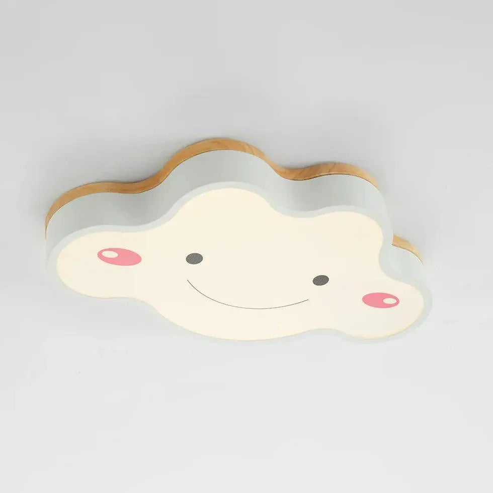 Cute Clouds Bedroom LED Flush Ceiling Lights for Kids Rooms - Rebooters