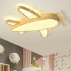 Adjustable Mute Bedroom Wooden Flush Ceiling Lights Decor - Rebooters