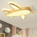 Adjustable Mute Bedroom Wooden Flush Ceiling Lights Decor - Rebooters