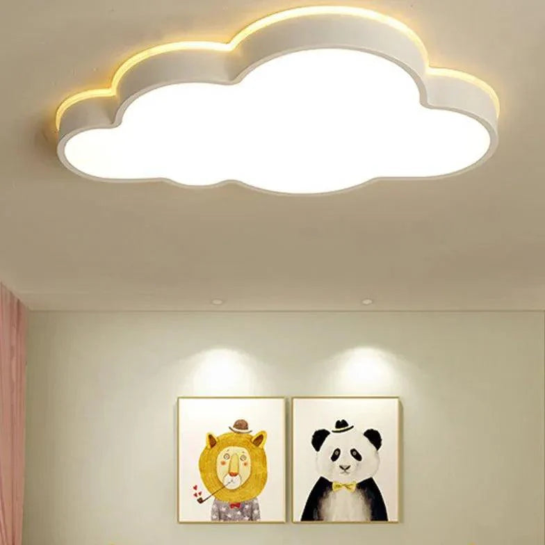 Plane Clouds LED White Flush Ceiling Lights for Home Use - Rebooters