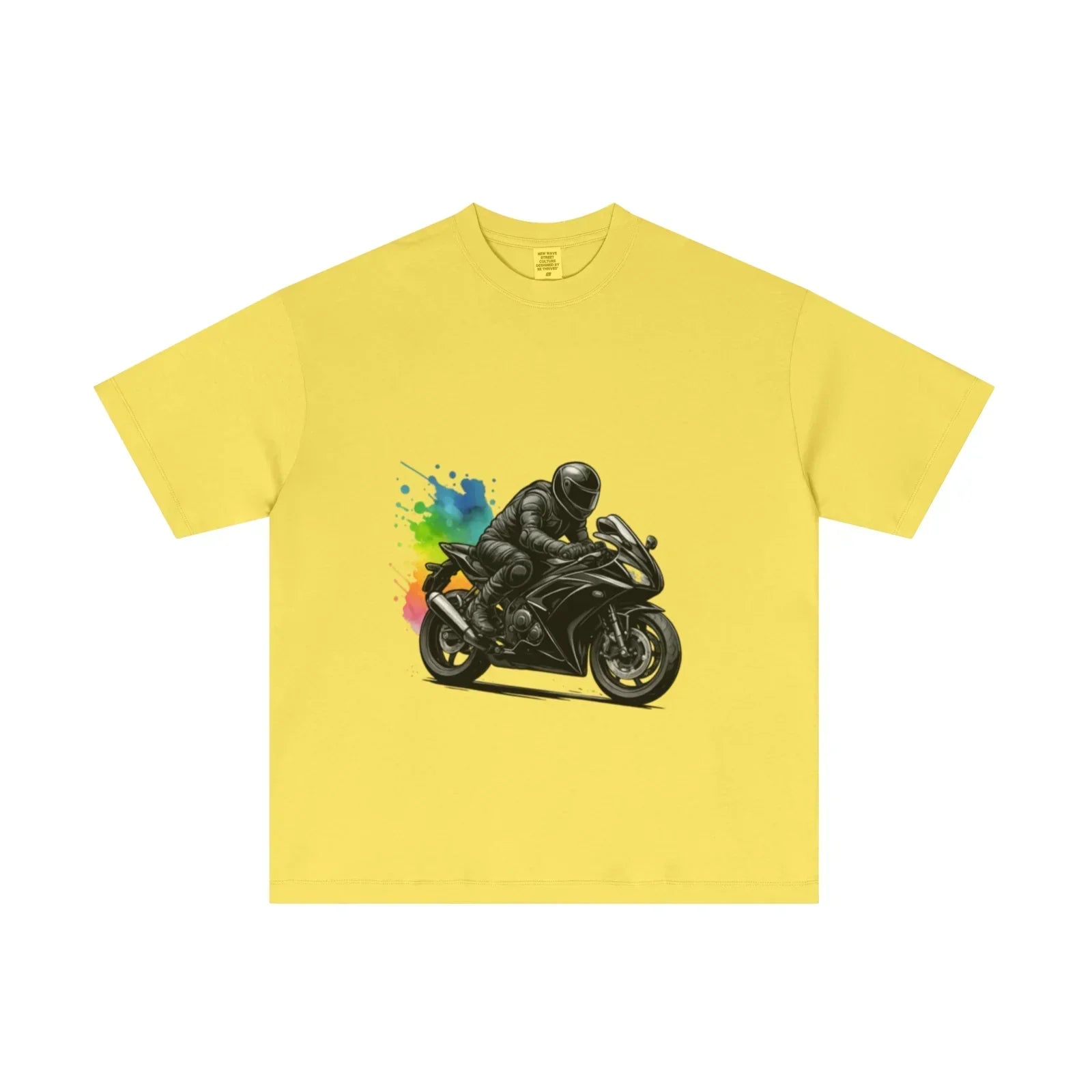 180GSM Men's Lightweight T-Shirt Yellow